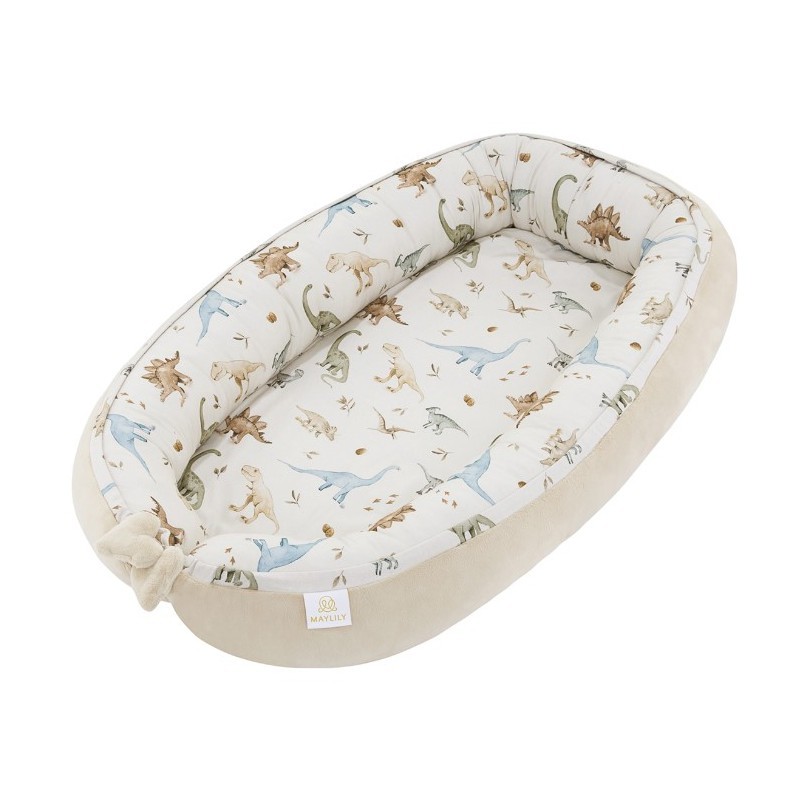 Premium beebipesa, bambus, dino/beež