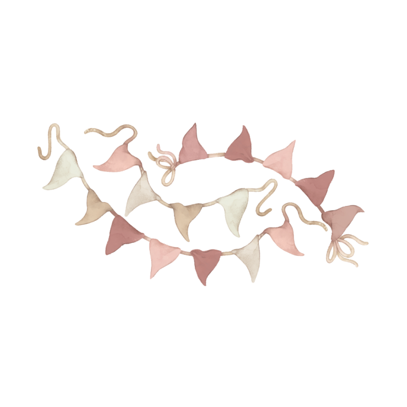 Seinakleebised SELENE roos vanik