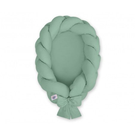 Punutud beebipesa 2in1, pastell roheline