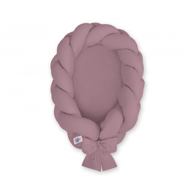 Punutud beebipesa 2in1, pastell violett