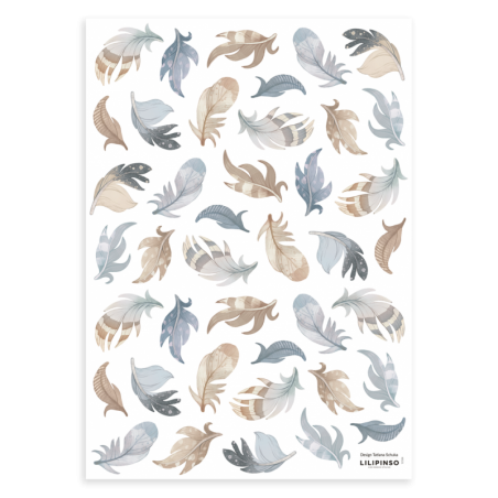 Seinakleebised SELENE A3, suled sinine