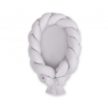 Punutud beebipesa 2in1, helehall