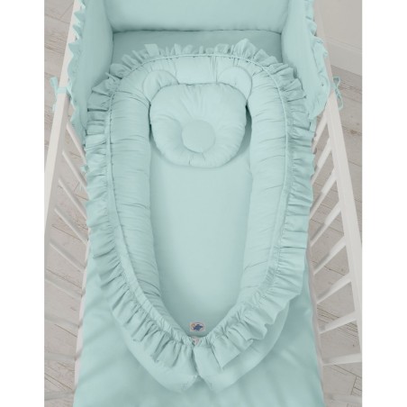 Beebipesa kroogitud äärega, mint