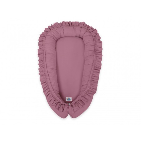 Beebipesa kroogitud äärega, pastell violett