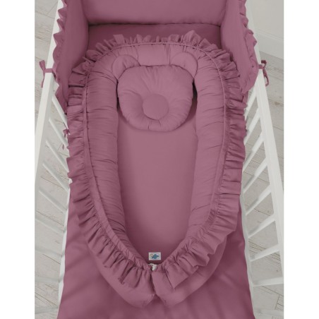 Beebipesa kroogitud äärega, pastell violett