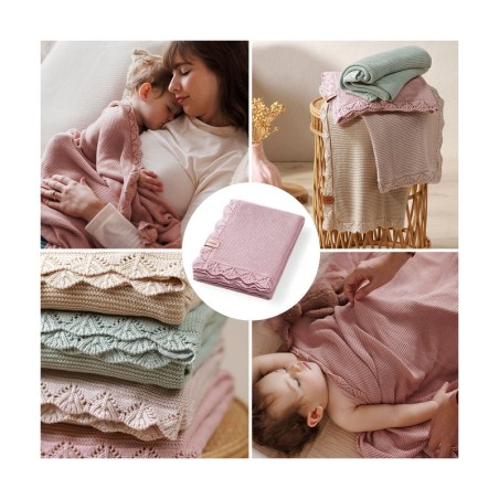 BAMBUS BEEBITEKK ROOSA