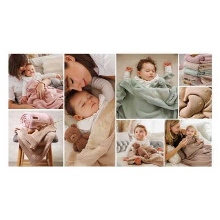 PUUVILLANE BEEBITEKK FLANELL VOODRIGA