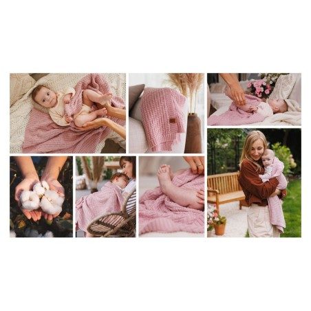 PUUVILLANE BEEBITEKK ROOSA