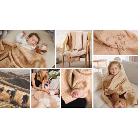 Meriinovillast tekk tumebeež