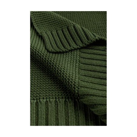 Bambusest ja puuvillast tekk – BOTTLE GREEN