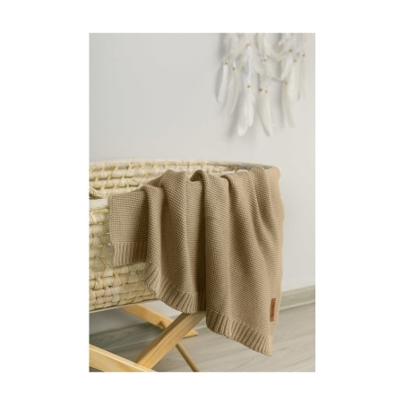 Bambusest ja puuvillast tekk – beež