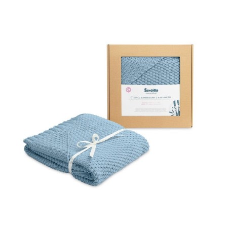 KAPUUTSIGA TEKK 100% BAMBUS SININE