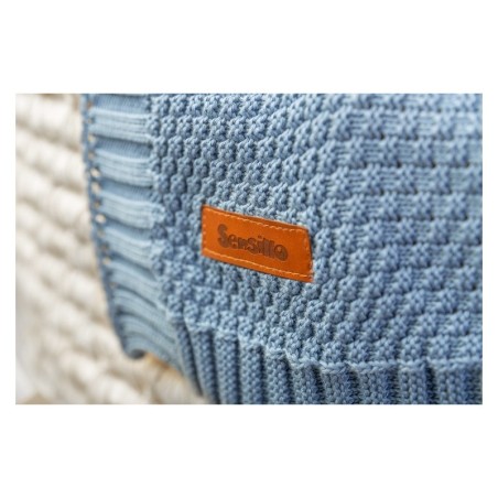 KAPUUTSIGA TEKK 100% BAMBUS SININE