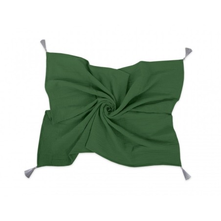 Õhuke musliin tekk 75x100 cm - green of the forest