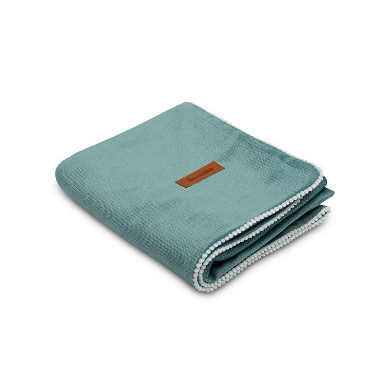 VELVET TEKK SMARAGD 75X100 cm