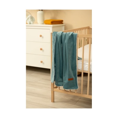 VELVET TEKK SMARAGD 75X100 cm