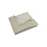 Beebitekk 75x100cm Fringe Olive Green/Ivory GOTS