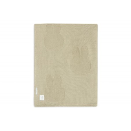 Beebitekk 75x100cm Miffy Olive green/Coral fliis