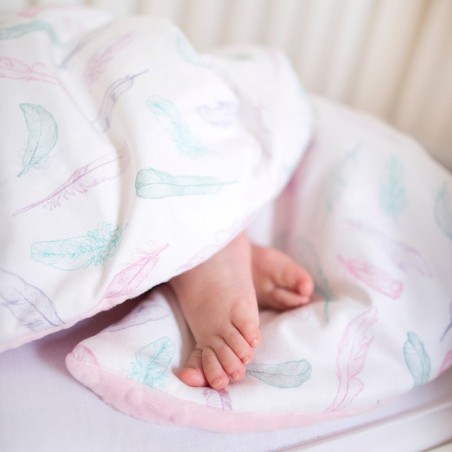 Soe tekk 110x150 cm, bambus/minky, stones beige / beež