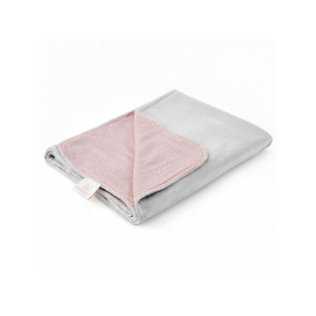 Beebitekk bambus/minky 95x75 cm, stones pink - hall