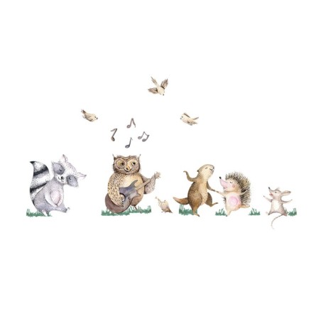 Seinakleebis metsaloomade bänd XL-suurus