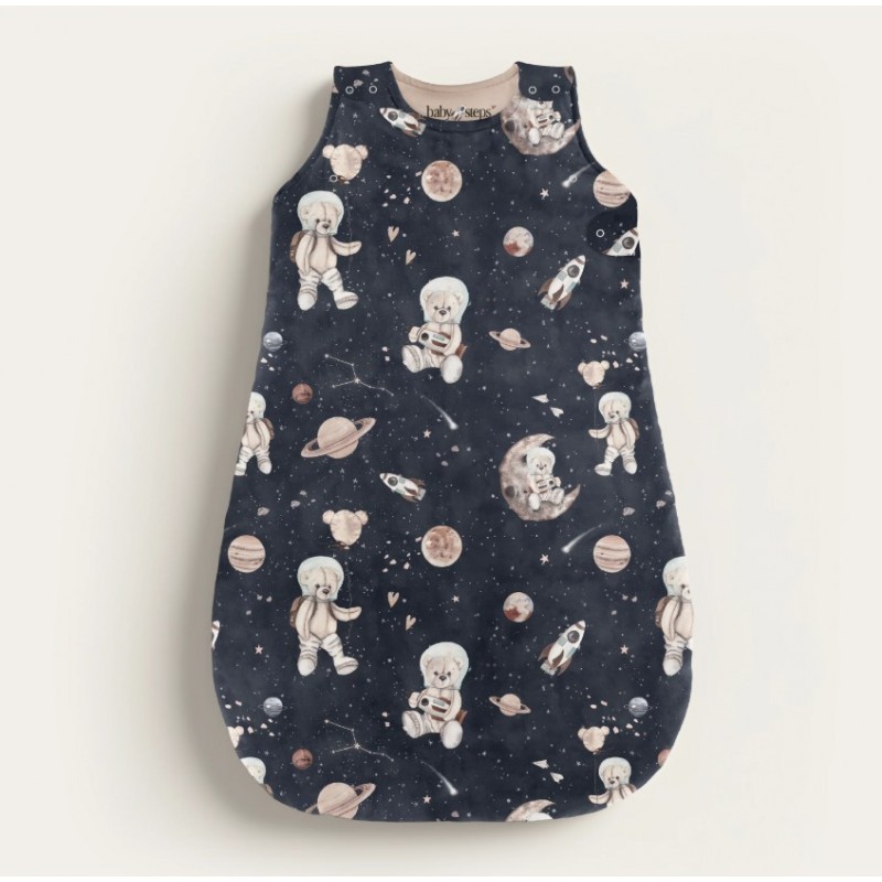 Õhem magamiskott 1 TOG ONE SIZE, Space teddy Dark