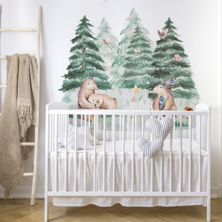 Seinakleebis XL karud metsas