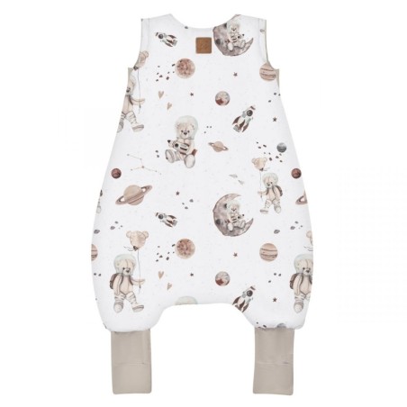 Magamiskott jalaotstega TOG 2,5 S (12-36 kuud) Space teddy white