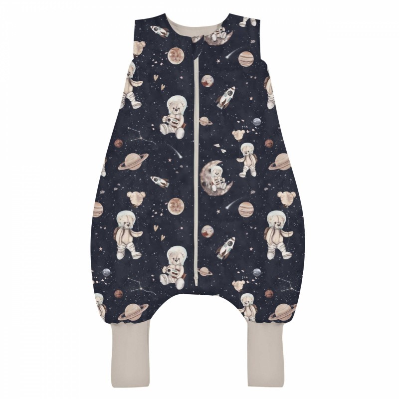 Magamiskott jalaotstega TOG 2,5 M (3-5 a) Space teddy DARK