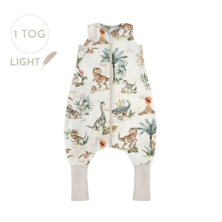 Õhem magamiskott jalaotstega 1 TOG, L (5+ a) World of dinosaurs