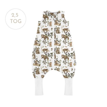 Magamiskott jalaotstega TOG 2,5, XS (6-12 kuud) Happy Bear