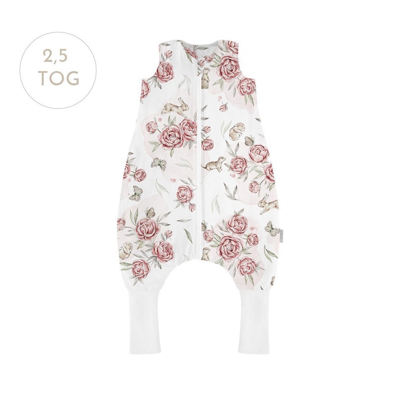 Magamiskott jalaotstega TOG 2,5, S (12-36 kuud) Peony Dreamland