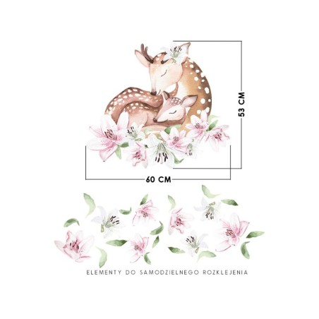 Seinakleebis hirved ja liiliad