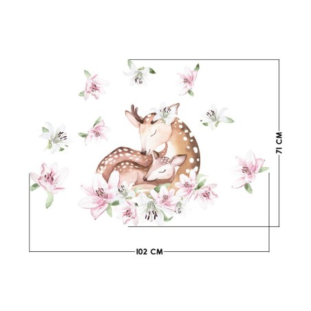 Seinakleebis hirved ja liiliad