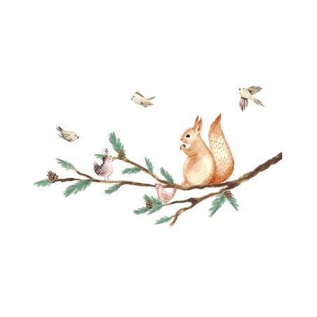 Seinakleebis orav oksal