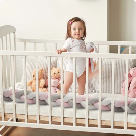 2m voodipehmendus - roosa-hall