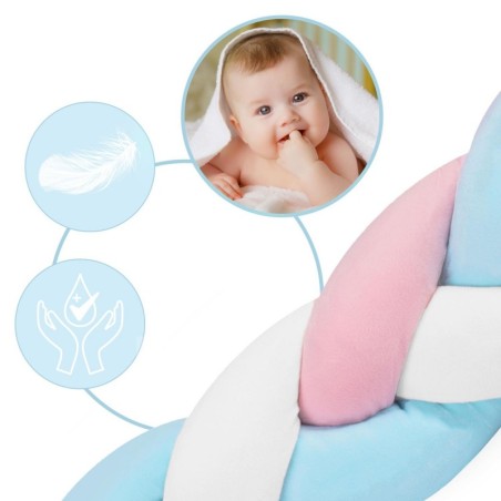 3m voodipehmendus - sini-roosa