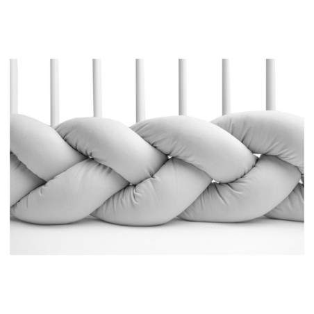Punutud voodipehmendus 210 cm – silehall