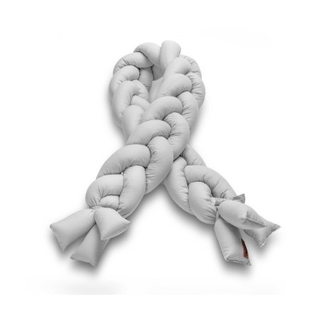 Punutud voodipehmendus 210 cm – silehall