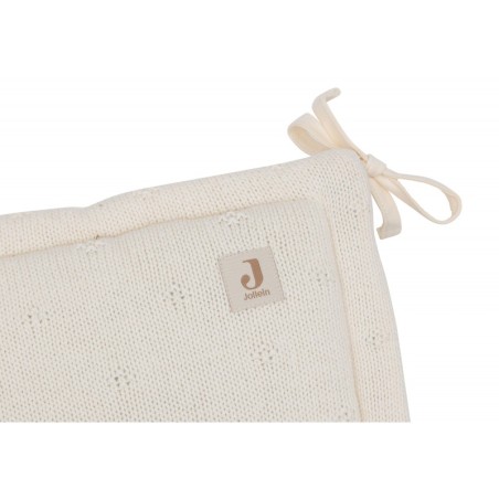 Voodipehmendus 180x30cm Cozy Knit - Ivory