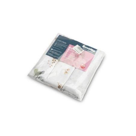 Musliin lapid 70x80 cm 3-pakk – VALGE