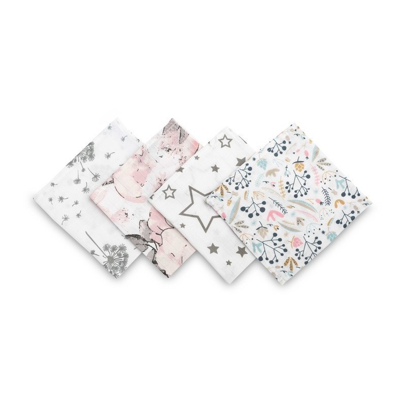 Lapid 35x35 cm 4 tk pakend – roosa