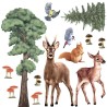 Seinakleebis forest animals 2