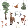 Seinakleebis forest animals 2