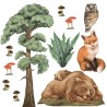 Seinakleebis forest animals 1