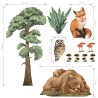 Seinakleebis forest animals 1