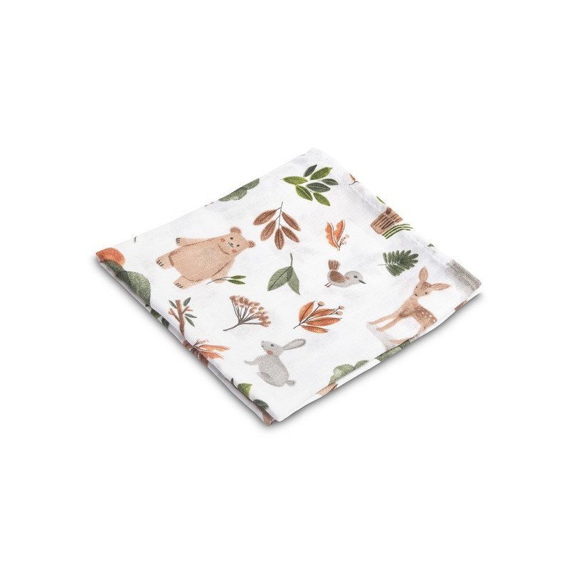 MUSLIIN lapp 70X80 CM METS VALGEL