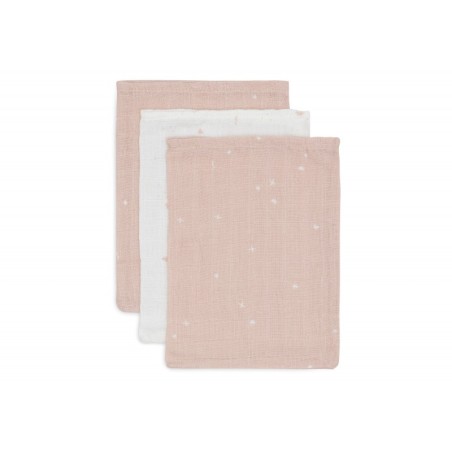 Beebilapid musliin 15x20 cm - 3 tk -Wild Rose