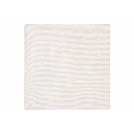 Musliinlapid, 70x70 cm, 3 tk, Miffy Stripe Biscuit
