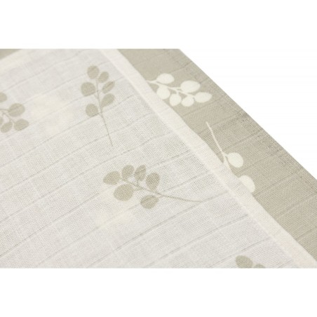 Musliin lapid 3 tk, 31x31 cm, Twig Olive Green